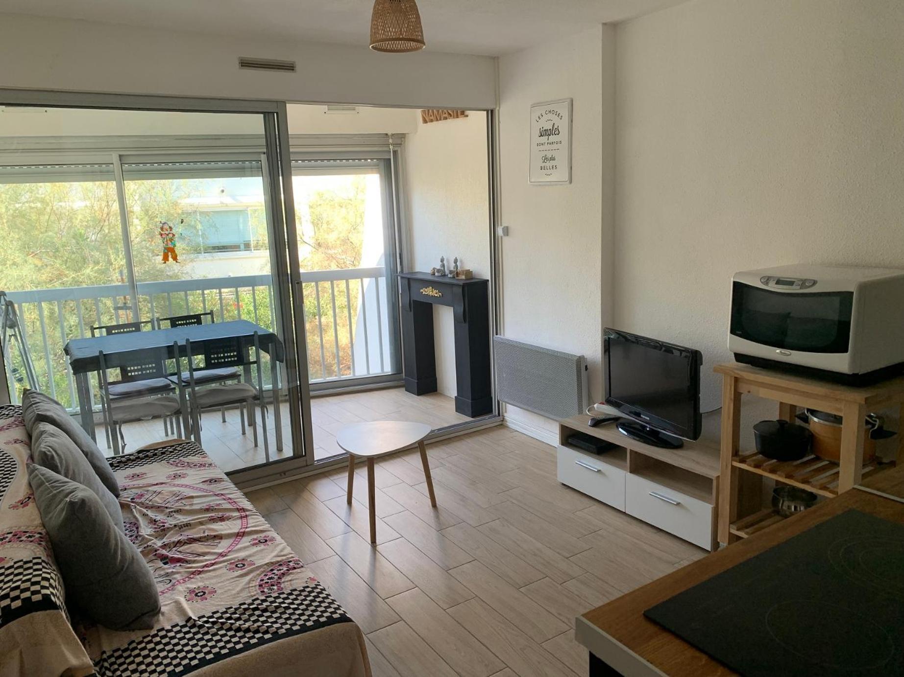Vittoria Immobilier 12 -Reglement Sur Place - Cheques Vacances Acceptes La Grande-Motte Kamer foto